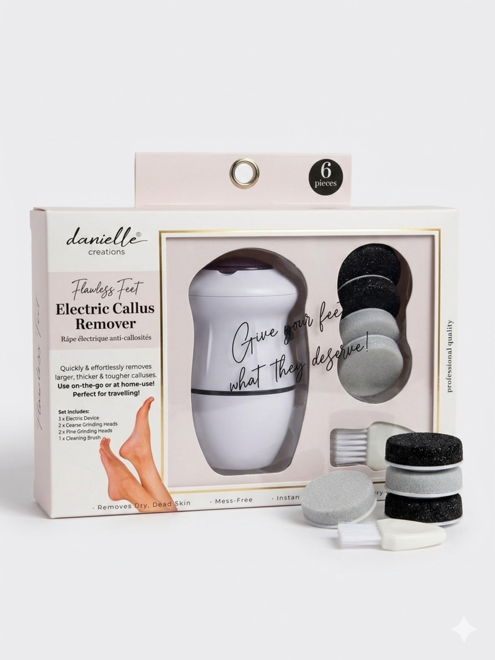NEW! Danielle Creations Electric Callus Remover